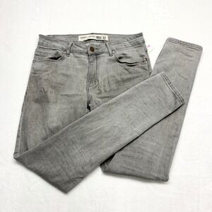 Barbell Apparel Athletic Fit Jeans Mens Size 32 Grey Stretch Performance Denim